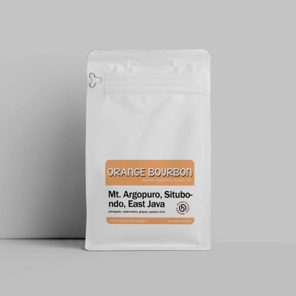 Orange Bourbon Filte Argopuro, Natural Hermentic Sealed